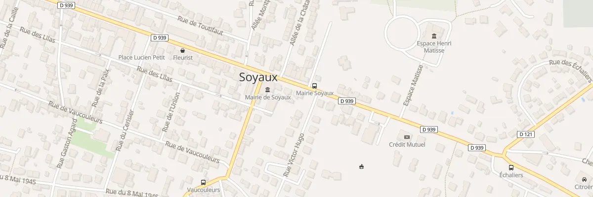 Plan du 241 Av du Général de Gaulle à Soyaux