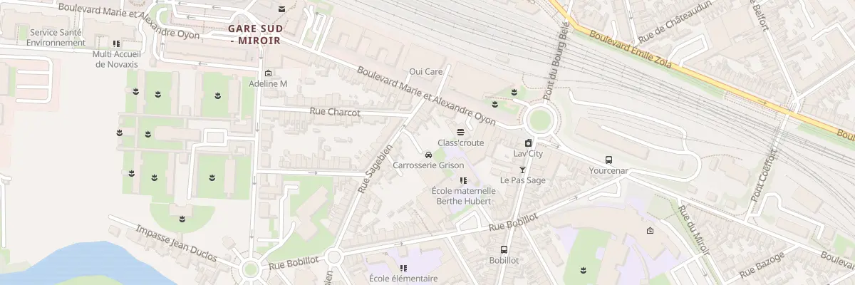 Plan du 11 Rue Sagebien au Mans