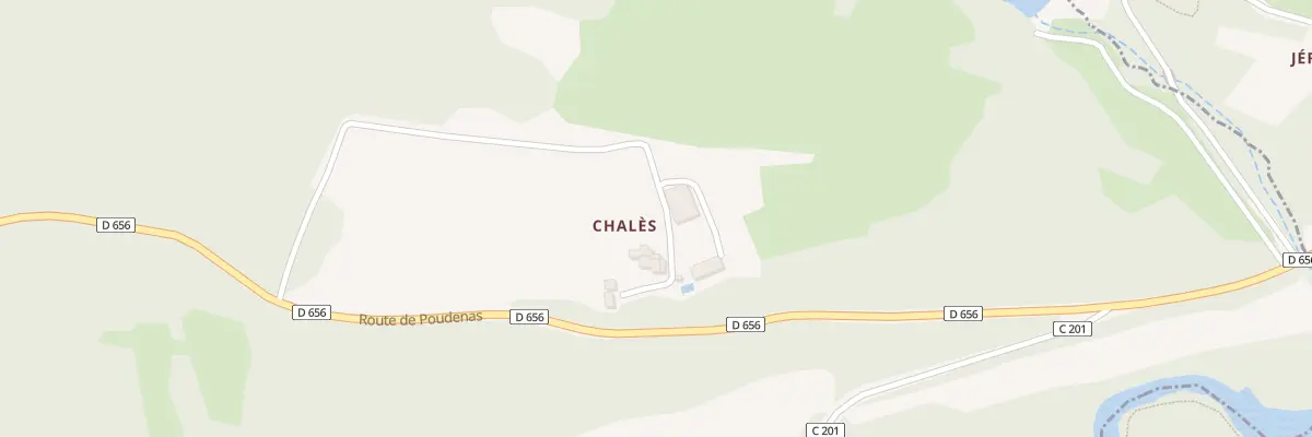 Plan du 407 Chales à Sos