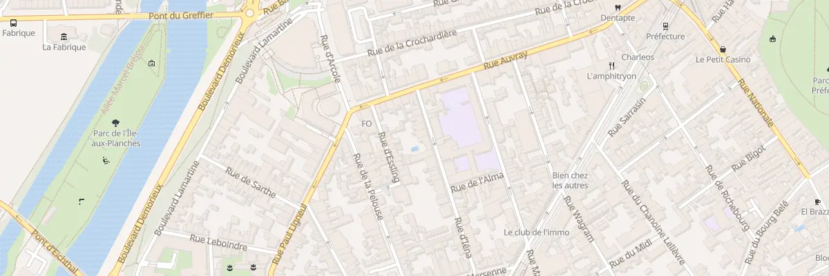 Plan du 8B Rue d’Iéna au Mans