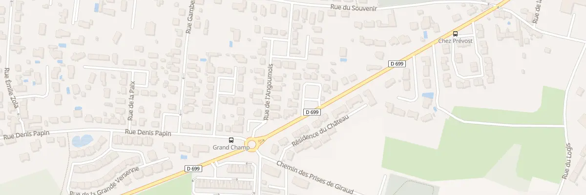 Plan du 5 Rue Lamartine à L’Isle-d’Espagnac