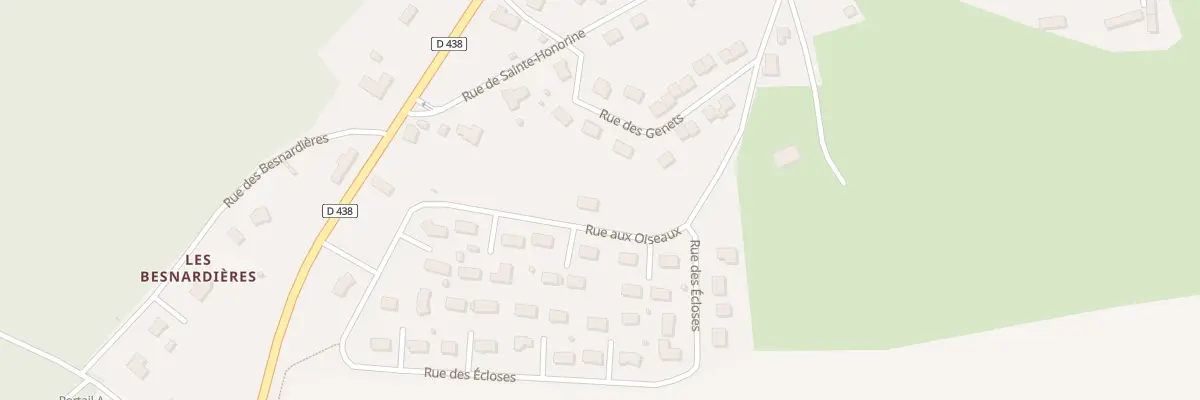Plan du 35 Lotissement Les Ecloses à Chailloué