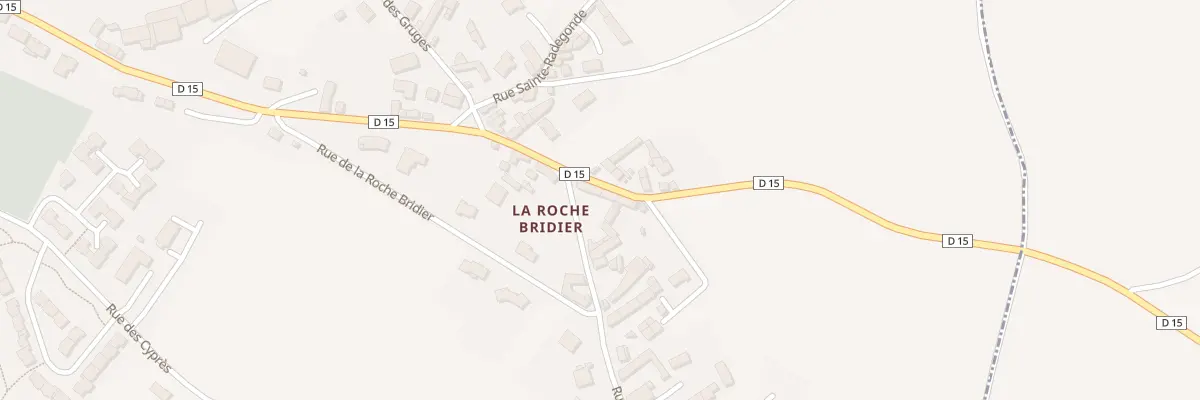 Plan du 1 Rue du Pas Martin à Mirebeau