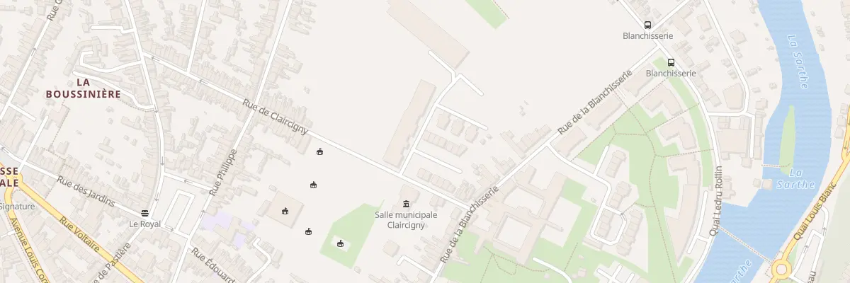 Plan du 1 All Hubertine Auclert au Mans