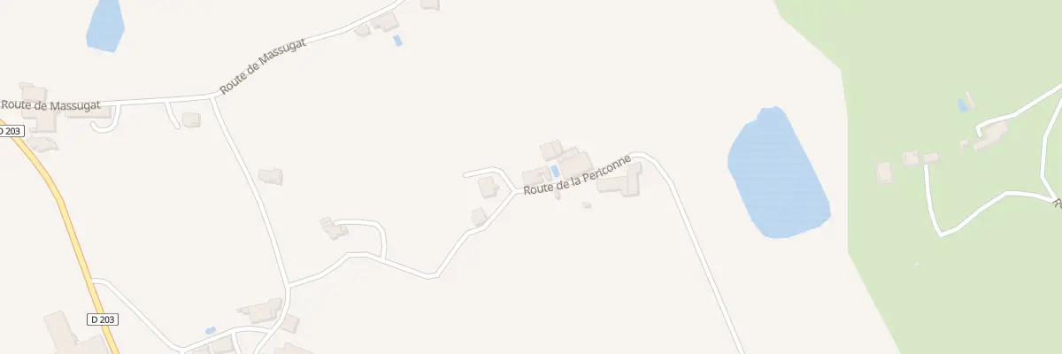 Plan du 510 Rte de la Periconne à Savignac-de-Duras