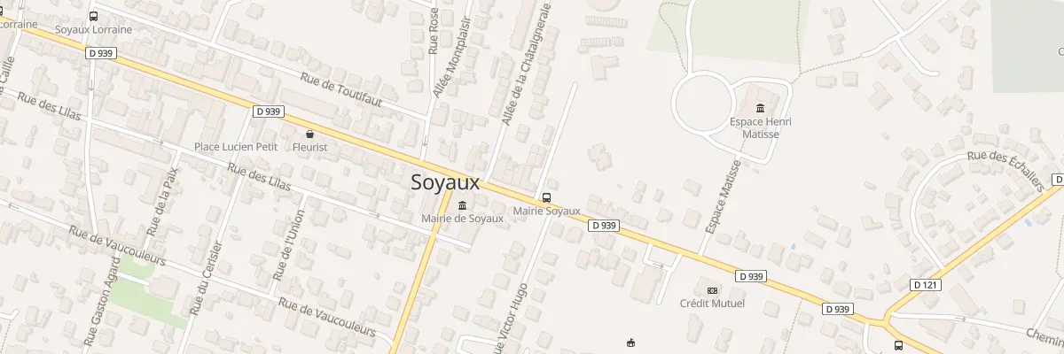 Plan du 174 Av du Général de Gaulle à Soyaux