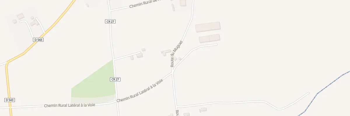 Plan du 5 Rte du Muguet à Villecomtal-sur-Arros