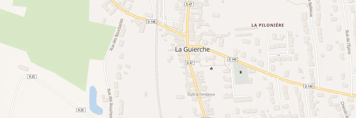 Plan du 11A Rue du Mans à La Guierche