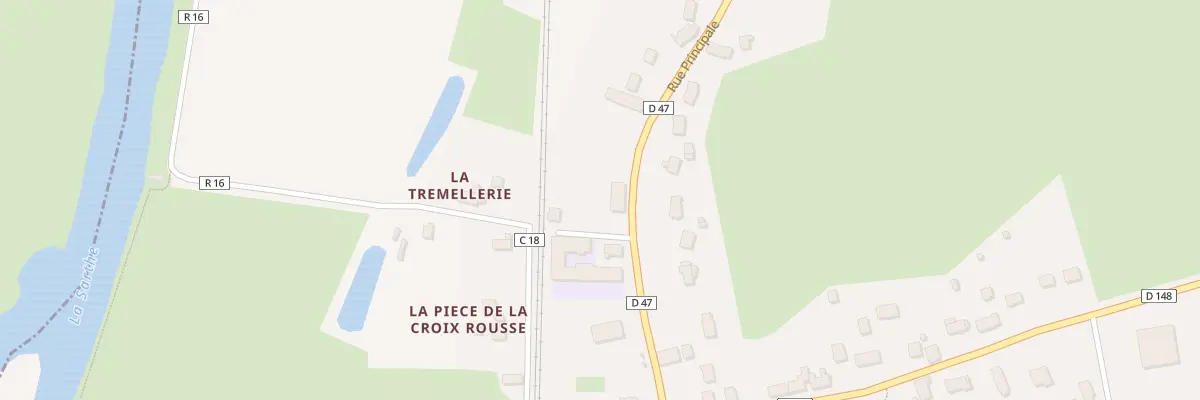 Plan du 39 Rue Principale à La Guierche