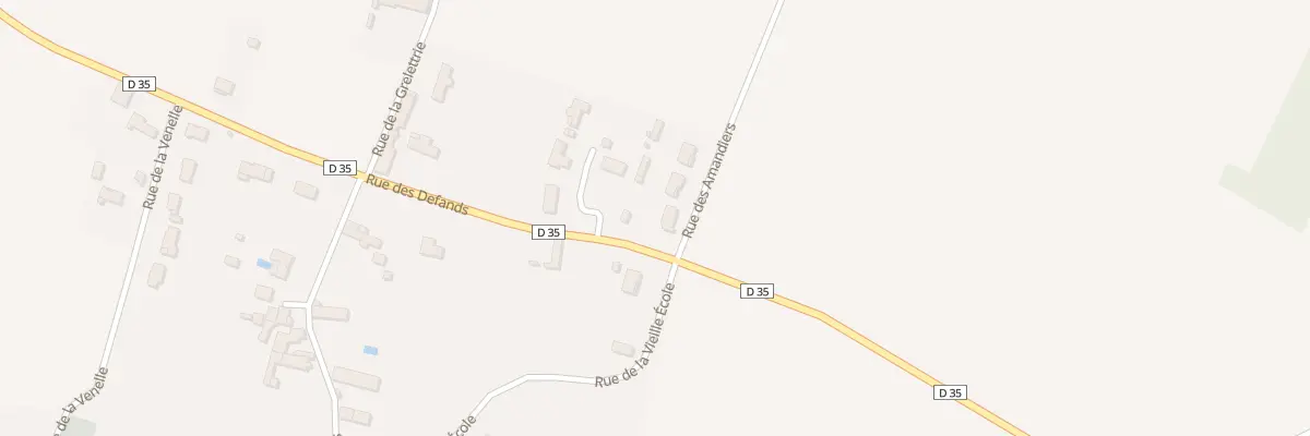 Plan du 1 Rue des Amandiers à Champagné-le-Sec
