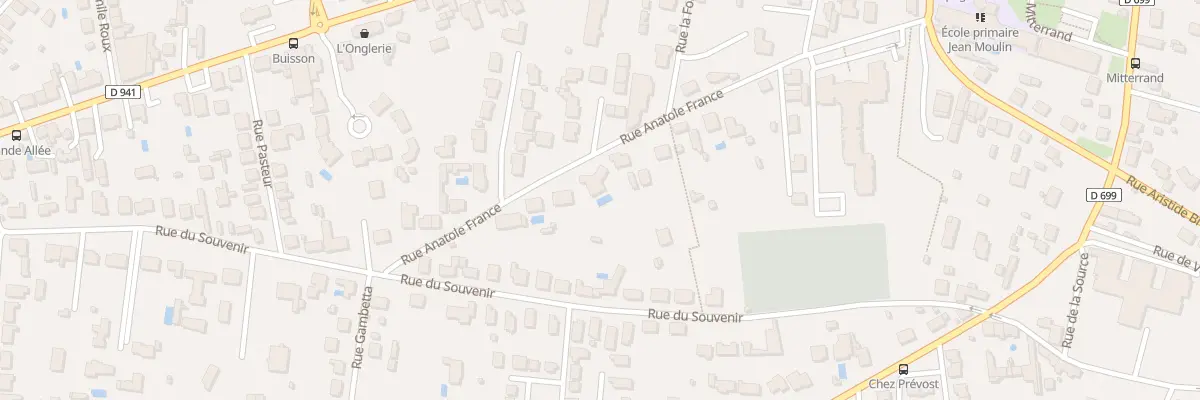 Plan du 26 Rue Anatole France à L’Isle-d’Espagnac