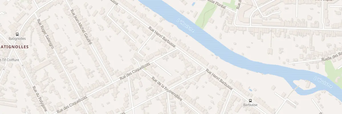 Plan du 5 Rue des Coquelicots au Mans