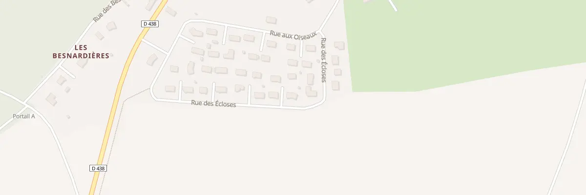 Plan du 355 Rue des Écloses à Chailloué
