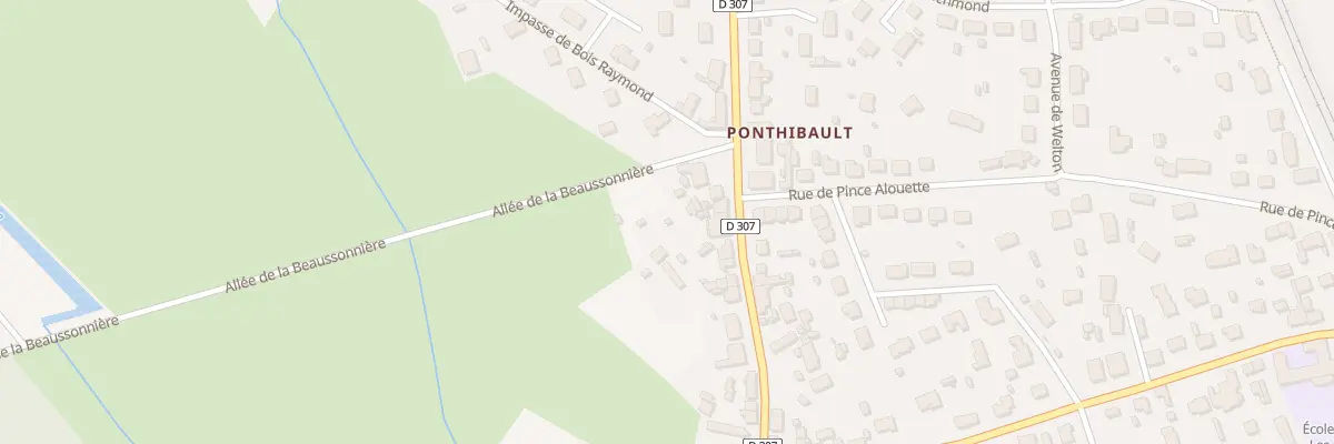 Plan du 79 Bd des Avocats à Moncé-en-Belin