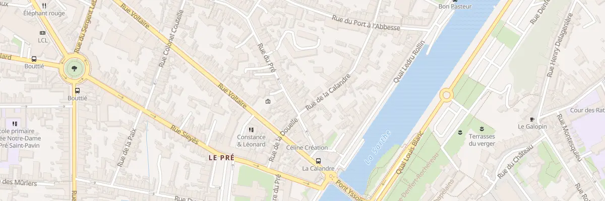 Plan du 26 Rue du Pré au Mans