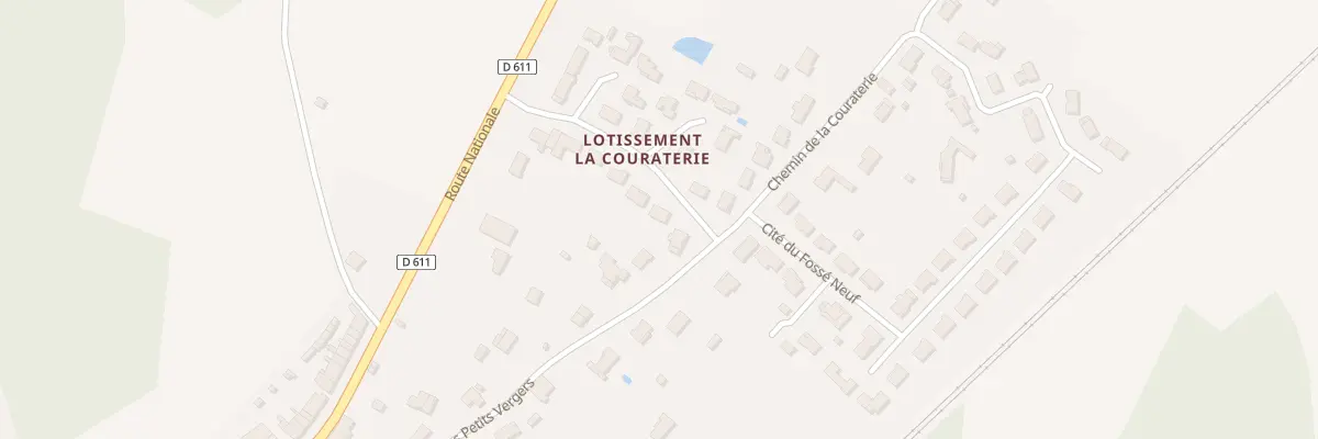 Plan du 12 Lot la Couraterie à Coulombiers