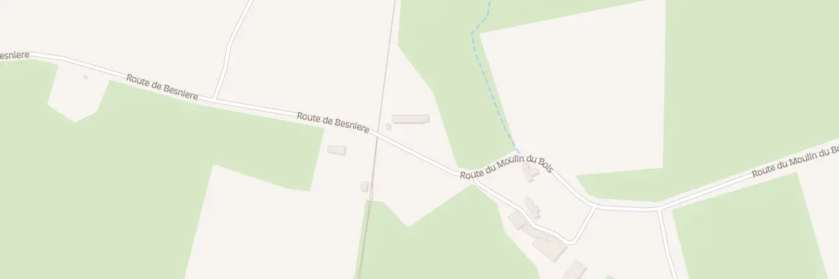 Plan du 10 Rte du Moulin Du Bois à Villeneuve-en-Perseigne