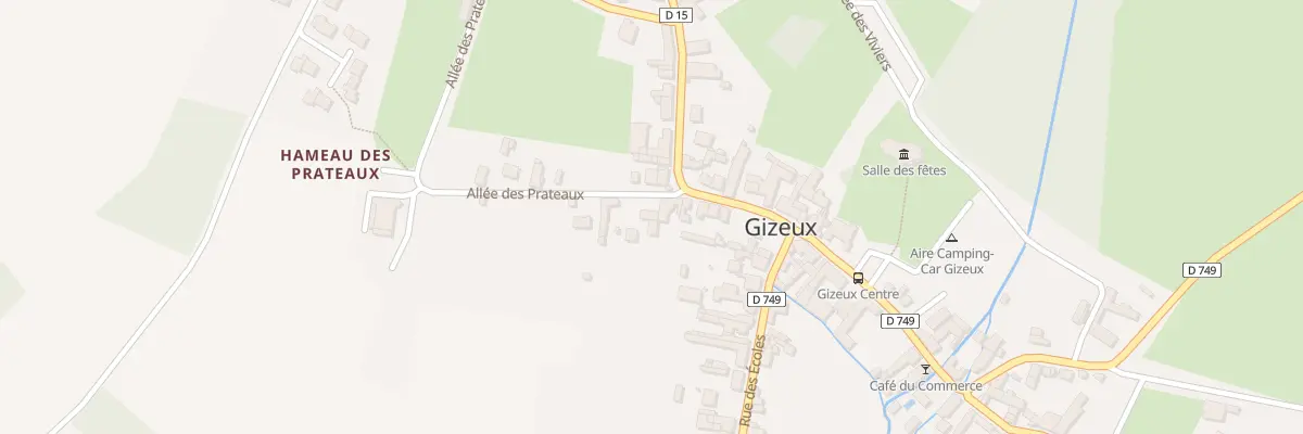 Plan du 35 Rue de la Petite Chapelle à Gizeux