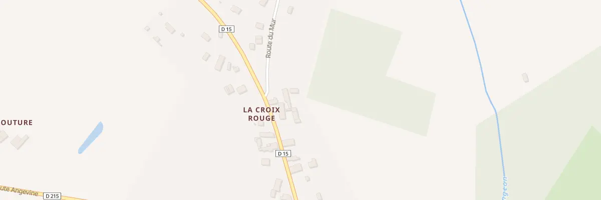 Plan du 26B Rue de la Croix Rouge à Gizeux