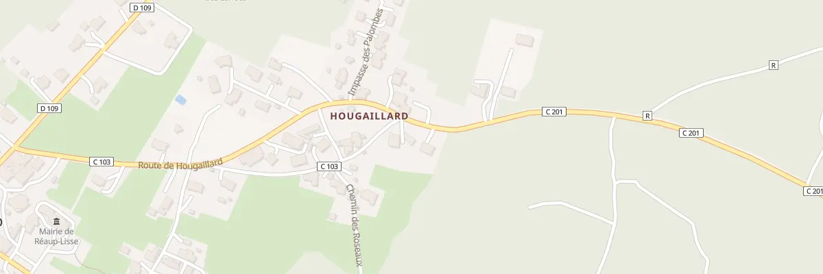 Plan du 512 Rte de Hougaillard à Réaup-Lisse