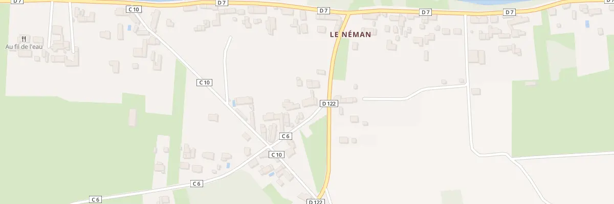Plan du 3 Rue du Carroi des Loges à Avoine