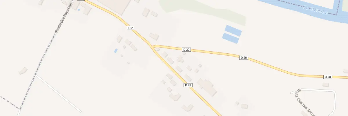 Plan du 470 Rue Moulin Neuf à Saint Privat en Périgord