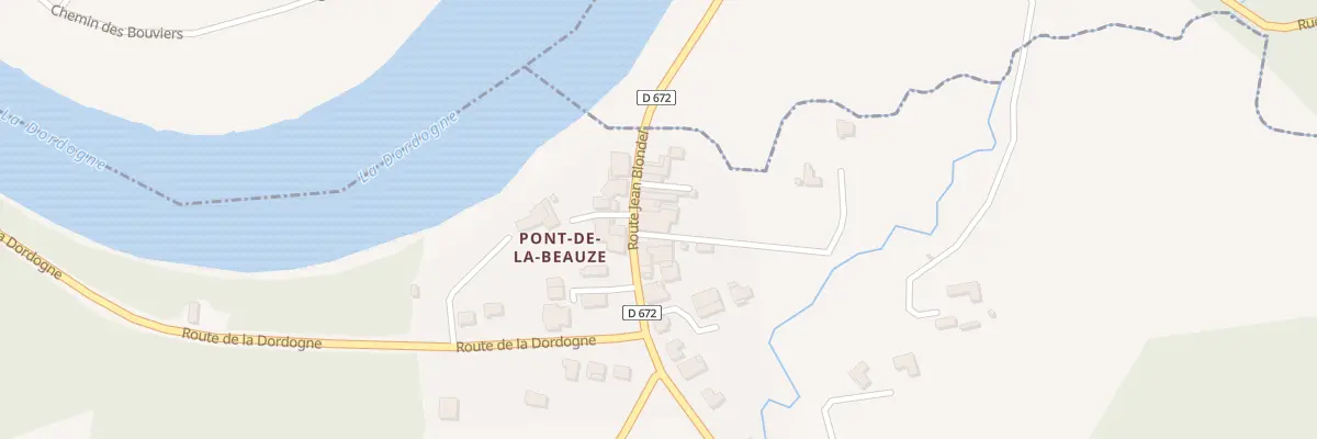 Plan du 25 Le Pont de la Beauze à Saint-André-et-Appelles