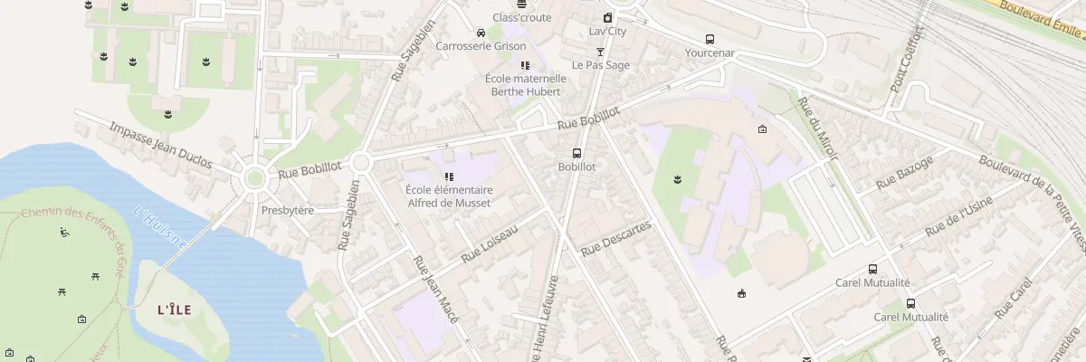 Plan du 13 Rue des Maraîchers au Mans