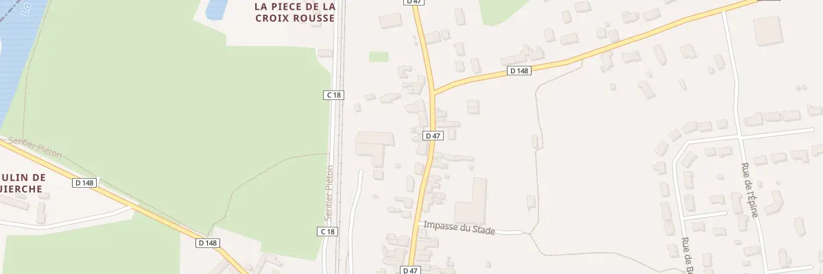 Plan du 23 Rue Principale à La Guierche