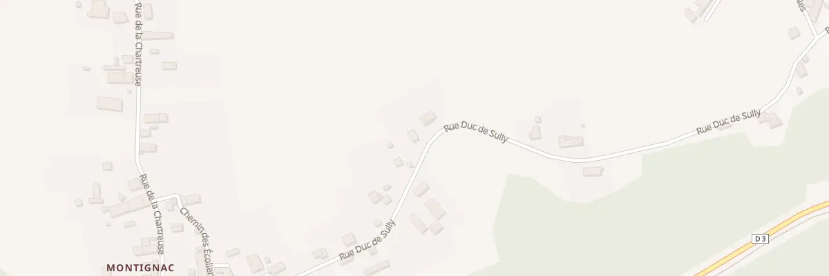 Plan du 25 Rue du Duc de Sully à Montpon-Ménestérol