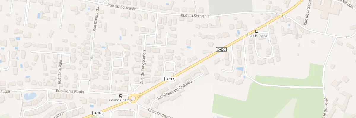 Plan du 15 Rue Lamartine à L’Isle-d’Espagnac