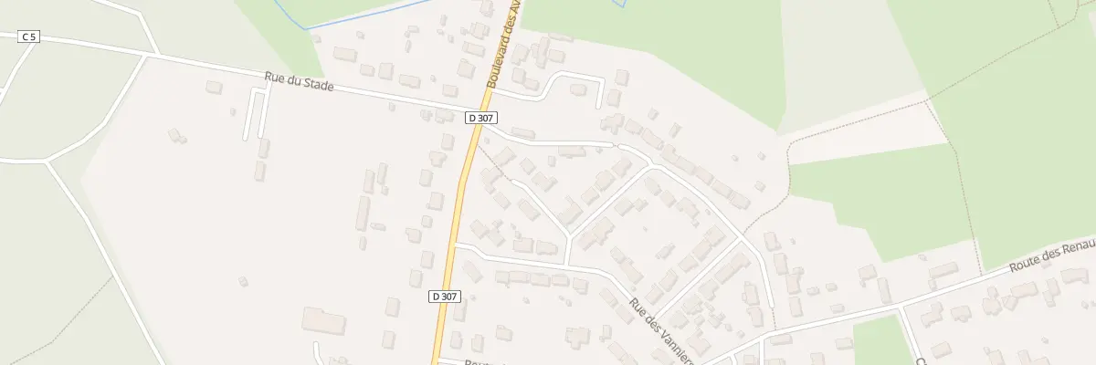 Plan du 2 Crs des Dinandiers à Moncé-en-Belin