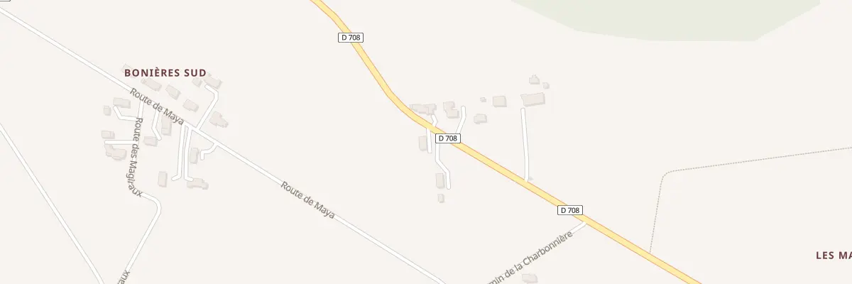 Plan du 116E Bonieres Sud à Fougueyrolles