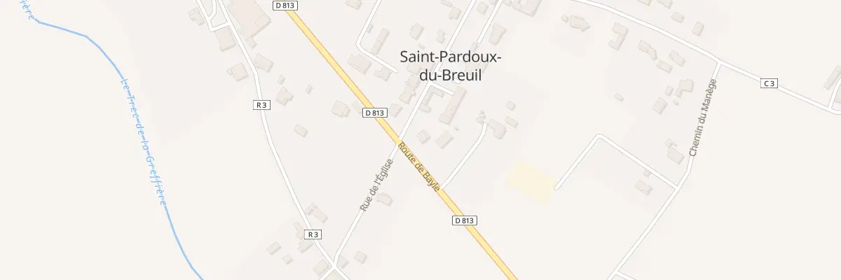 Plan du 2 Rue de la Mairie à Saint-Pardoux-du-Breuil