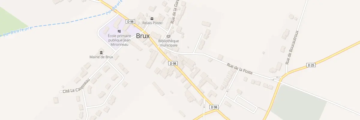 Plan du 15 Rue du Général Rivaud à Brux
