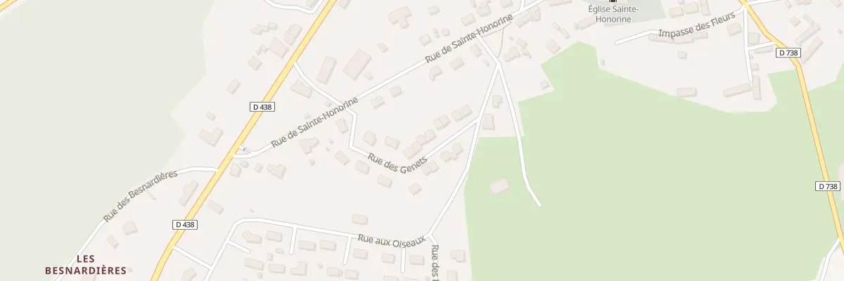 Plan du 225 Rue des Genêts à Chailloué