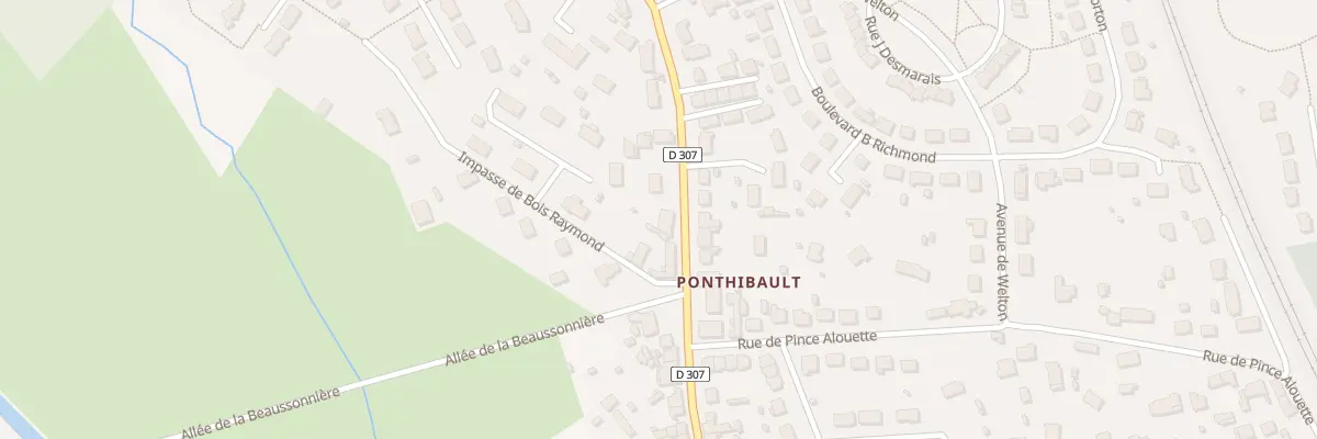 Plan du 87 Bd des Avocats à Moncé-en-Belin