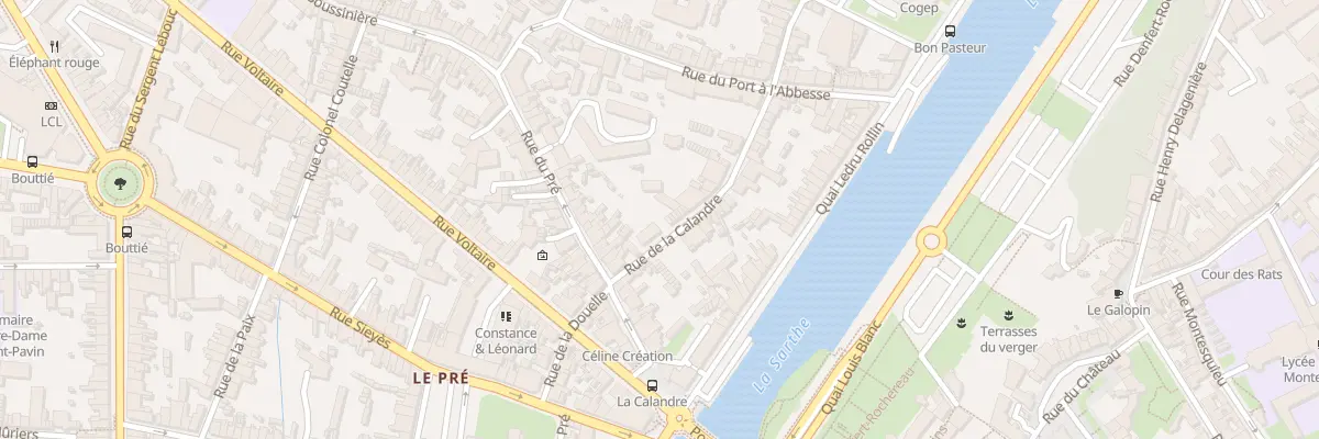 Plan du 26 Rue du Pre au Mans