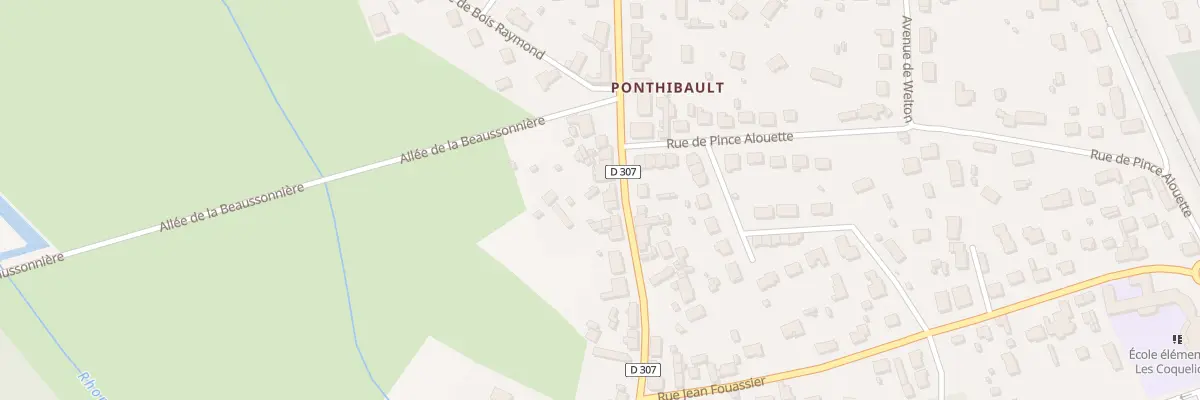 Plan du 73 Bd des Avocats à Moncé-en-Belin