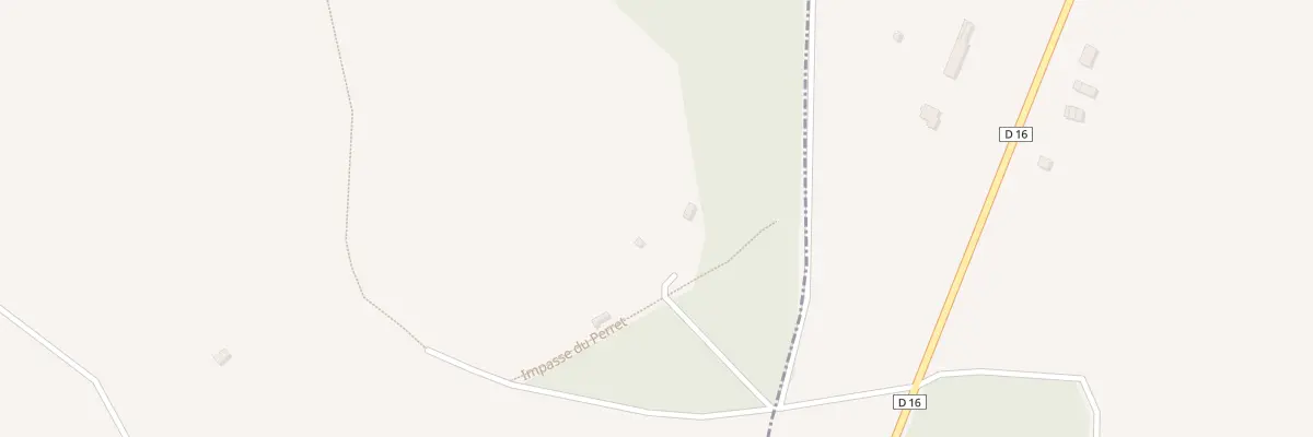 Plan du 5000 Les Perrets à Camembert
