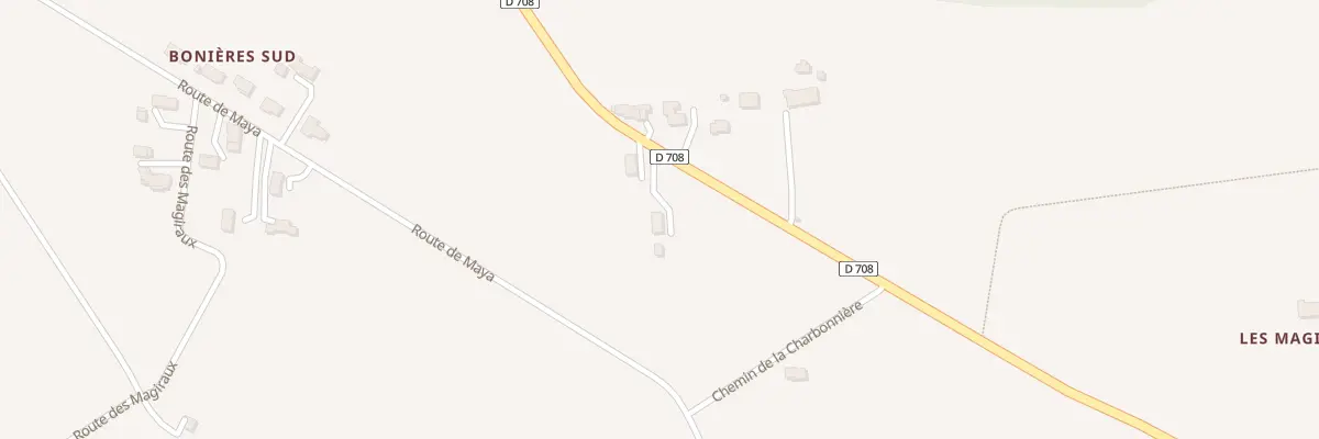 Plan du 116A Bonieres Sud à Fougueyrolles