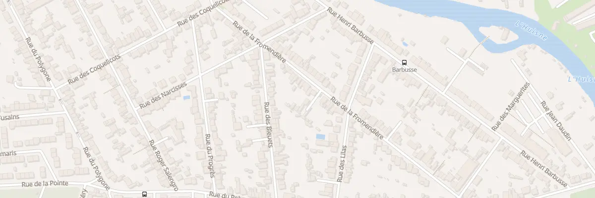 Plan du 50 Rue de la Fromendière au Mans