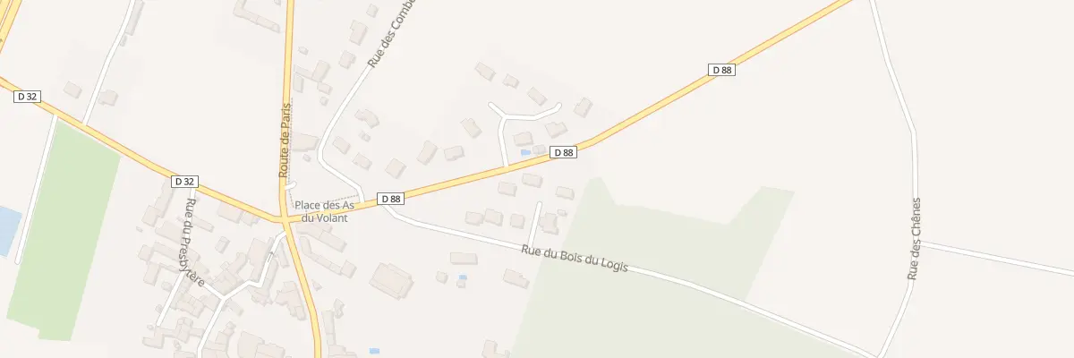 Plan du 5350 Champs de Grolle à Tourriers