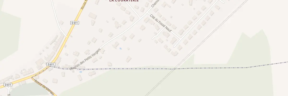 Plan du 5197 Les Petits Vergers à Coulombiers