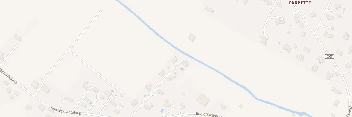 Plan du 93 Rue d’Escanteloup à Marmande