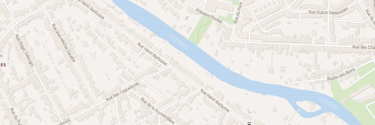 Plan du 97 Rue Henri Barbusse au Mans