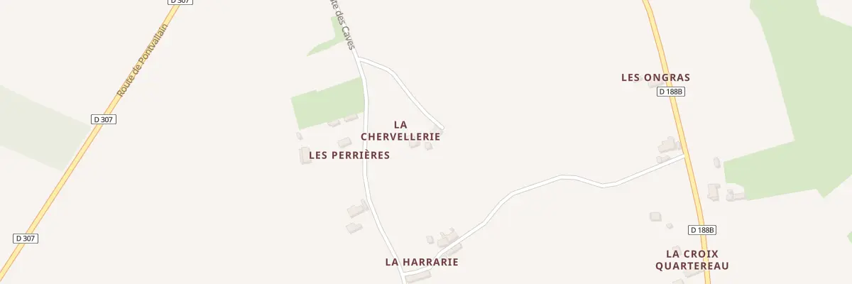 Plan du 4 La Chervellerie à Coulongé