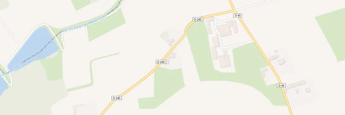 Plan du 632 Rte du Midi à Peyrun