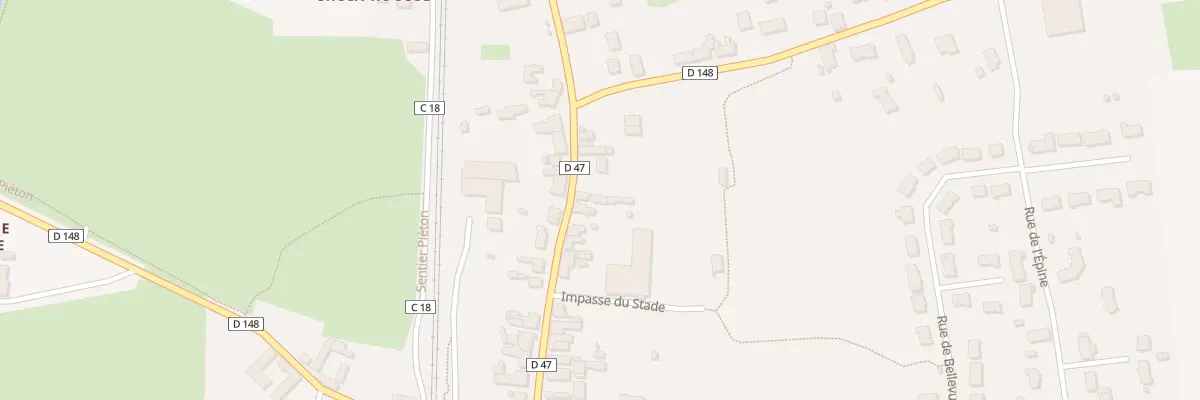 Plan du 50 Rue Principale à La Guierche