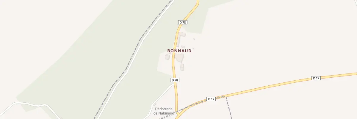 Plan du 5011 Bonnaud à Nabinaud